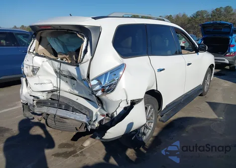 2013 Nissan Pathfinder Sl z USA, uszkodzony, nr VIN 5N1AR2MM3DC660262